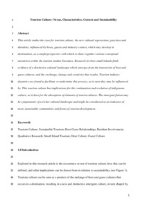 characteristics of ecotourism pdf